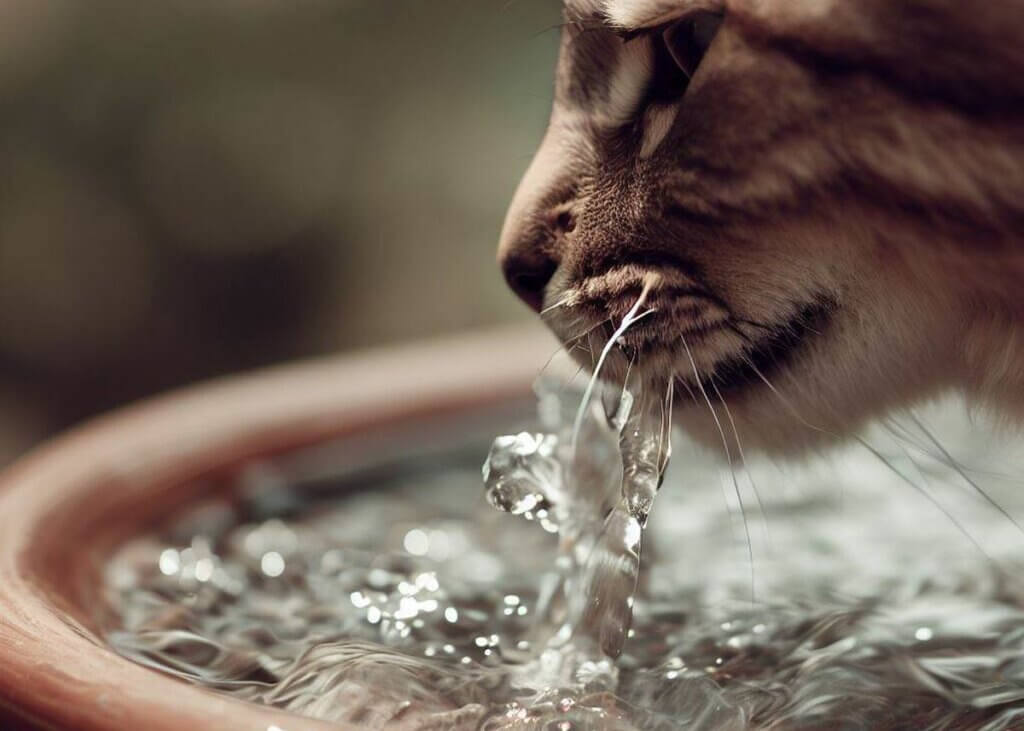 fontaine à eau pour chat