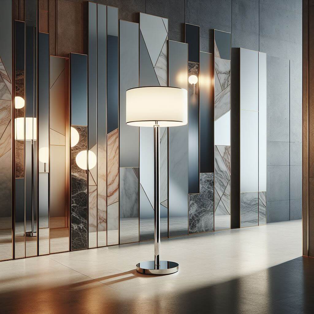 Lampadaire design italien