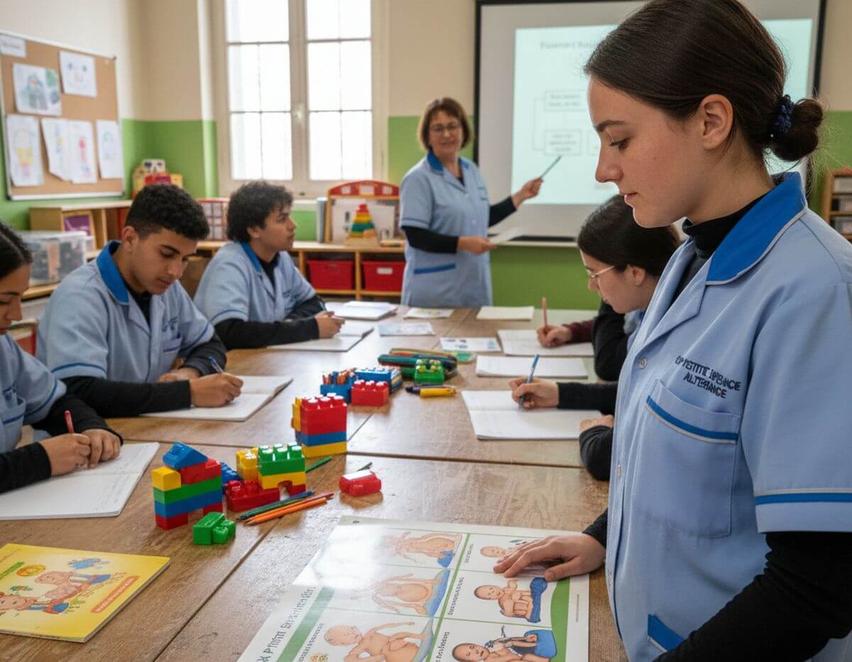Formation CAP Petite Enfance gratuite et rémunérée