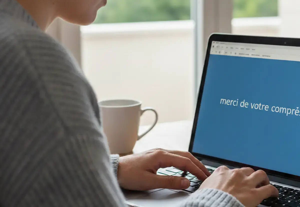 Merci de votre compréhension